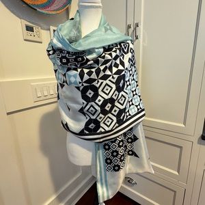 Giorgio Armani NWT silk oversized scarf